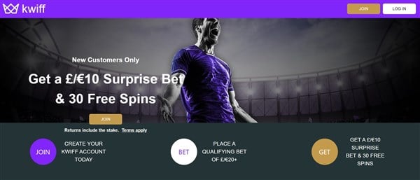 Kwiff Bonus